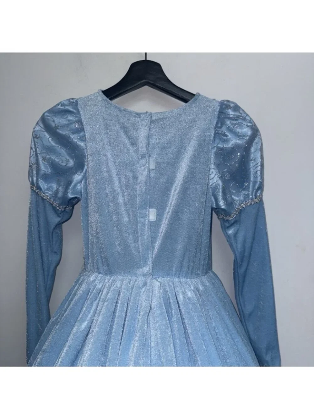Princess Dress Up Girls Size M 7 8 Cinderella Blue Halloween Costume Cosplay